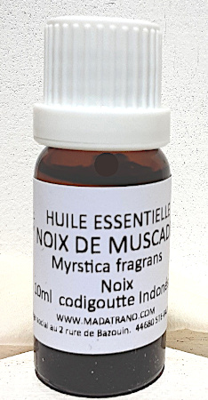 Noix de Muscade Huile Essentielle 