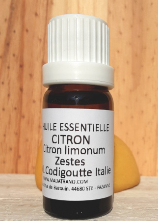 Citron Huile Essentielle 