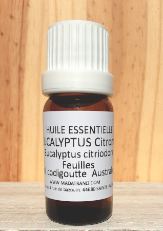 Eucalyptus Citronné Huile Essentielle 