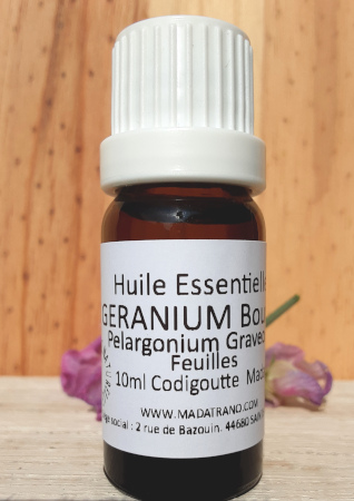 Geranium Bourbon Huile Essentielle 